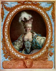 Marie Antoinette 1755-1793, queen consort of King Louis XVI of France, 1777