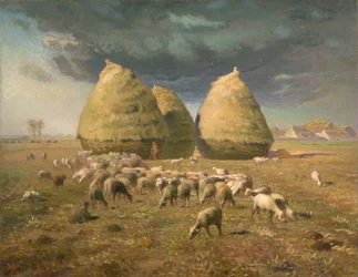 Haystacks: Autumn, c. 1874