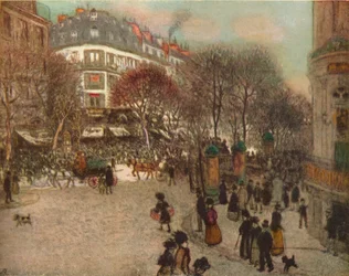Le Boulevard Des Italiens, Paris