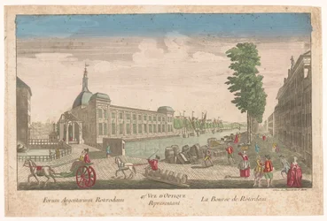 View of the Stock Exchange in Rotterdam