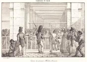 Queue of the First French Theatre