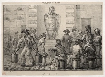 Scenes of Paris: The Water Carriers
