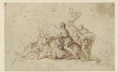 Europa Abducted by Jupiter in the Form of a Bull