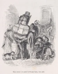 We Will Be at Your Door at Noon Without Fail, from the Little Miseries of Human Life