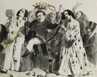 Honoré de Balzac, the Most Prolific of Our Authors, Supported and Crowned by Women, 1839