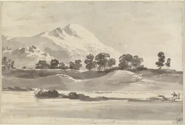 Mount Cairo from across the Melfa River