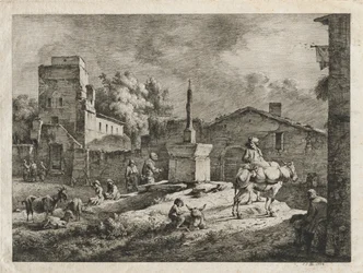View of Saint-Andeol