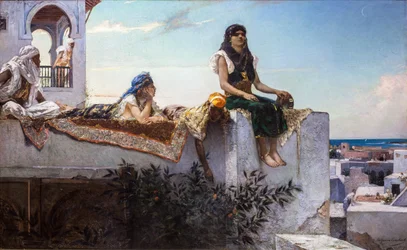 Evening on the Terraces (Morocco)