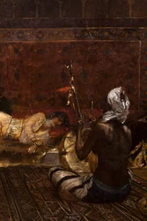 Interior of a Harem in Morocco (detail)