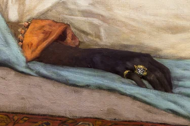 The Day of the Funerals - Scene from Morocco (detail)