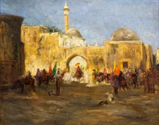 Leaving the Mosque