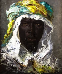 Head of a Moor, ca. 1875