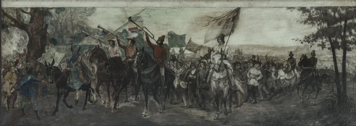Sketch for the Decoration of the Gallery in the Sorbonne
