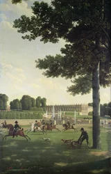The Open Space in Front of the Grand Trianon, 1810