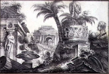 An Architectural Fantasy, c.1760