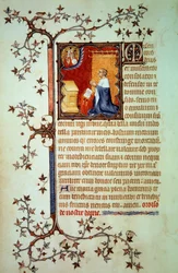 Duke John I of Berry Praying Before God (Miniature from 