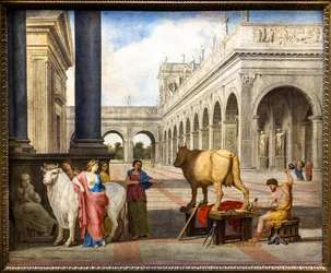 Daedalus and Pasiphaë