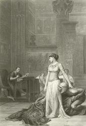 Cleopatra and Caesar