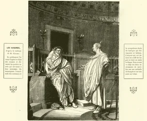 Two Augurs, Priests of Ancient Rome