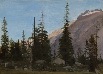 Alpine Landscape: The Handegg, Switzerland