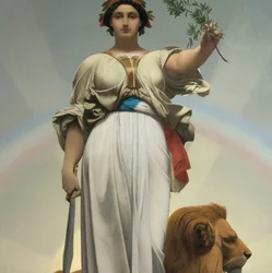 The Republic by Gerome Jean Leon (allegory - 1848)
