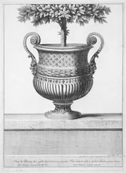 Bronze vase at Versailles