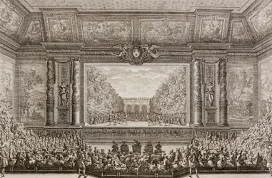 The Feasts of Love and Bacchus by Jean-Baptiste Lully performed in 1668 in the Little Park of Versailles
