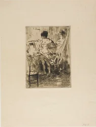Dancers in Their Dressing Room