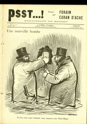 Illustration by Jean-Louis Forain in Psst...!