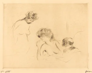 In a Private Room (third plate)