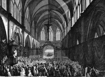 French Revolution: Funeral Service in Saint Jacques de l