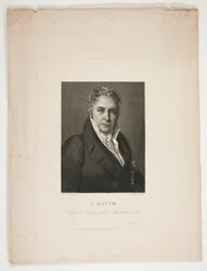Portrait of Jacques Louis David