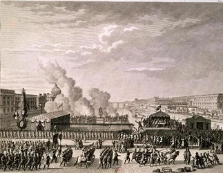 Proclamation of the Danger to the Homeland, 22nd July 1792, engraved by Pierre Gabriel Berthault