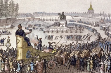 1st Celebration of Liberty in Paris on April 15