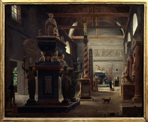 The Introduction Hall of the Musee des Monuments Francais