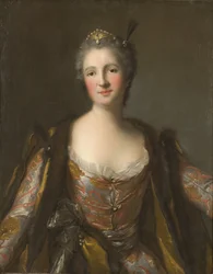 Marquise de Broglie (1718-1777), née Freiin von Besenval von Brunstatt, as Sultana