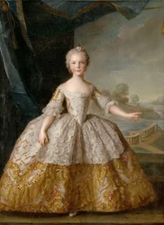 Princess Isabella of Parma 1741-1763 as child