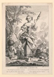 The Industrious Shepherdess