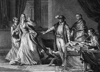 Louis VII the Young or the Pious (1120-1180) repudiated his wife Alienor of Aquitaine (1122-1204)