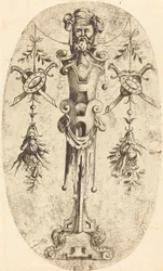 Bearded Head on a Pedestal