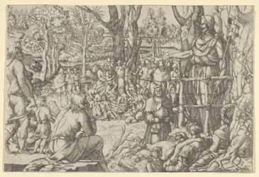 St. John Preaching in the Desert, 1535-55