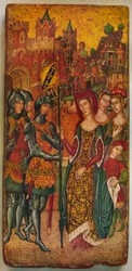 An unrecorded French Primitive: Charles VII & Agnes Sorel: ascribed to Jean Mirail