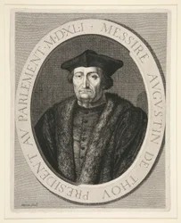 Augustin de Thou, President of the Parliament of Paris from 1535 to 1544