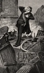 Mort de Baudin - illustration from Histoire d’un crime