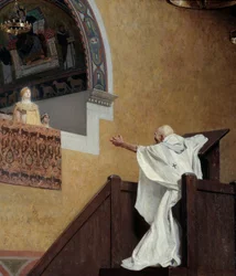 Saint John Chrysostom and the Imperatrix Eudoxia (detail)