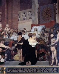 The Death of Saint Genevieve, Patron of the City of Paris