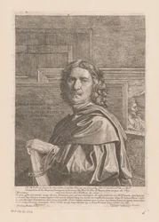 Portrait of Nicolas Poussin