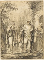 Abraham Casting out Hagar and Ishmael