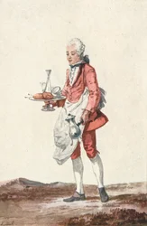 La Bouquetiere Garcon Cafetiere, c18th Century, 1903