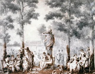 The Terrace of the Tuileries, 1807